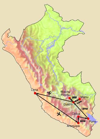 Rundreise Erlebnis Peru + Bergurwald des Manu